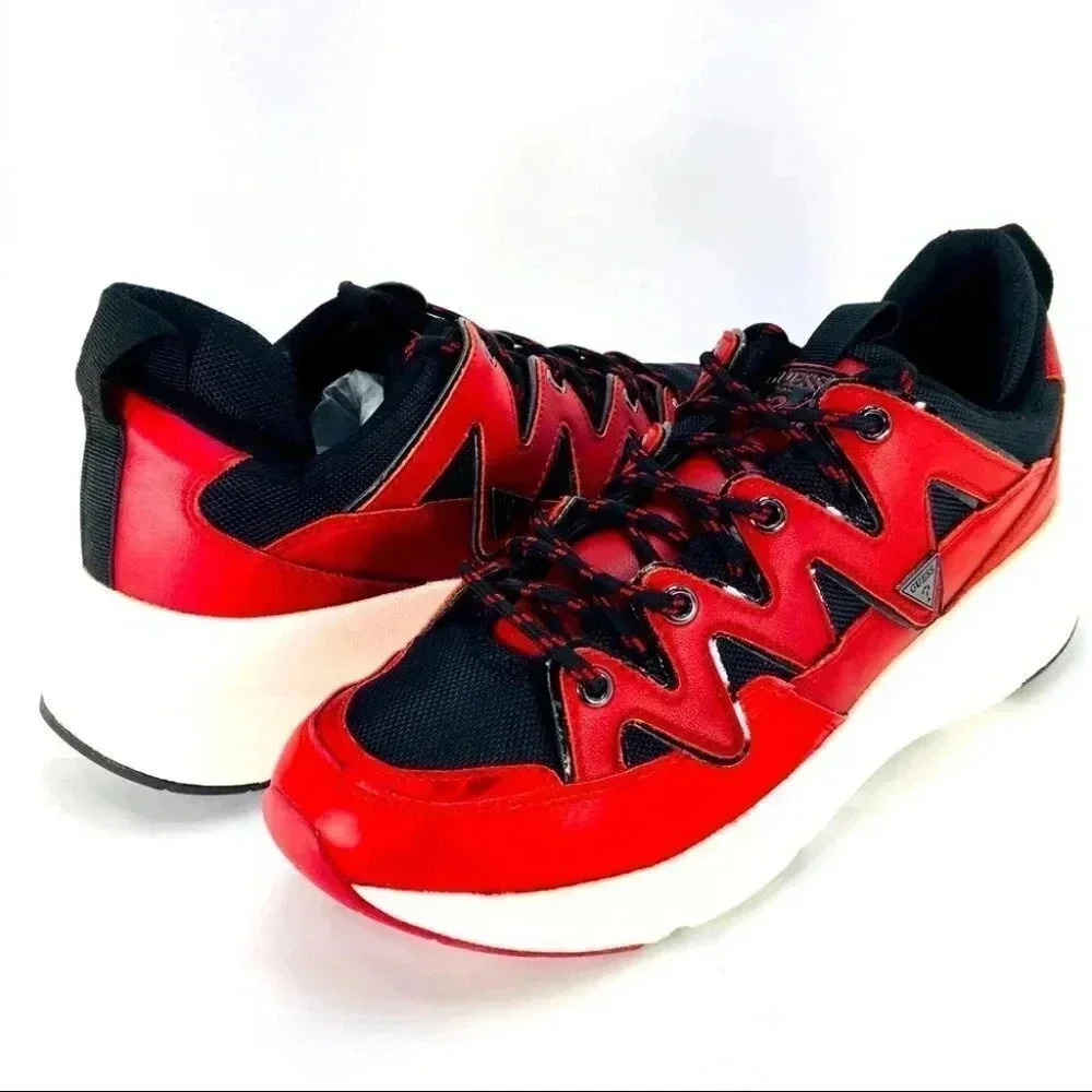 GUESS Tane Dark Red Men’s Sneakers Size 10.5